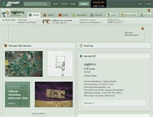 Tablet Screenshot of egglorru.deviantart.com