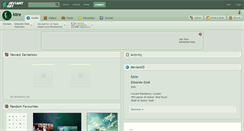 Desktop Screenshot of ktre.deviantart.com