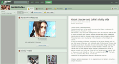Desktop Screenshot of mardukxjulia.deviantart.com