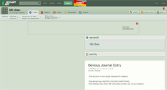 Desktop Screenshot of hili-chan.deviantart.com