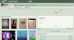 Desktop Screenshot of laraclo.deviantart.com