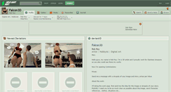 Desktop Screenshot of falcon3d.deviantart.com