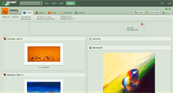 Desktop Screenshot of cimmx.deviantart.com