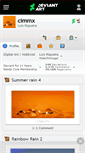 Mobile Screenshot of cimmx.deviantart.com