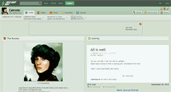 Desktop Screenshot of catrosie.deviantart.com