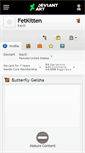 Mobile Screenshot of fetkitten.deviantart.com