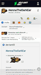 Mobile Screenshot of mennathedarkear.deviantart.com