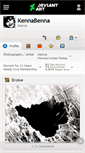Mobile Screenshot of kennabenna.deviantart.com