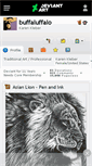 Mobile Screenshot of buffaluffalo.deviantart.com