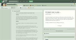 Desktop Screenshot of genderbentdp.deviantart.com