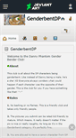 Mobile Screenshot of genderbentdp.deviantart.com