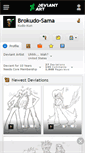 Mobile Screenshot of brokudo-sama.deviantart.com