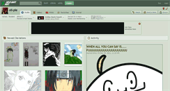 Desktop Screenshot of oli-pie.deviantart.com