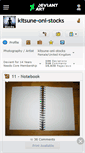 Mobile Screenshot of kitsune-oni-stocks.deviantart.com