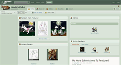 Desktop Screenshot of howlers-club.deviantart.com