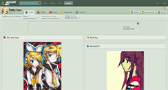 Desktop Screenshot of patty-kun.deviantart.com