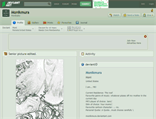 Tablet Screenshot of monikmura.deviantart.com