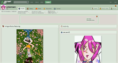 Desktop Screenshot of celesmaev.deviantart.com