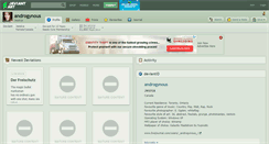 Desktop Screenshot of androgynous.deviantart.com