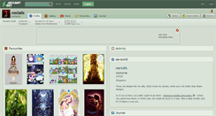 Desktop Screenshot of noctalis.deviantart.com