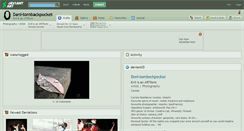 Desktop Screenshot of dani-tornbackpocket.deviantart.com