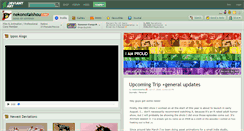 Desktop Screenshot of nekonotaishou.deviantart.com