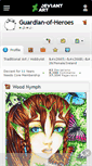 Mobile Screenshot of guardian-of-heroes.deviantart.com