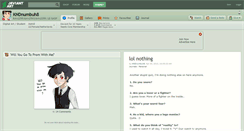 Desktop Screenshot of kndnumbuh8.deviantart.com