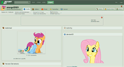 Desktop Screenshot of orangel8989.deviantart.com