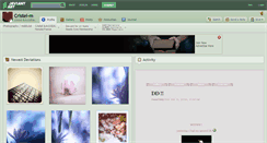 Desktop Screenshot of cristel-m.deviantart.com