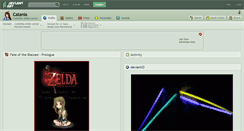 Desktop Screenshot of catania.deviantart.com