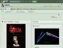 Tablet Screenshot of catania.deviantart.com