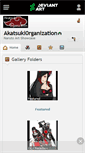 Mobile Screenshot of akatsuki0rganization.deviantart.com