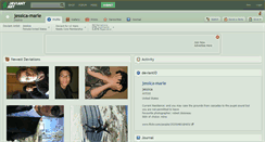 Desktop Screenshot of jessica-marie.deviantart.com