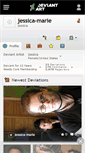Mobile Screenshot of jessica-marie.deviantart.com