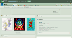 Desktop Screenshot of fawful.deviantart.com