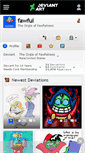 Mobile Screenshot of fawful.deviantart.com