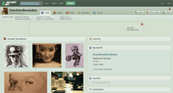 Desktop Screenshot of drawdrawrevolution.deviantart.com