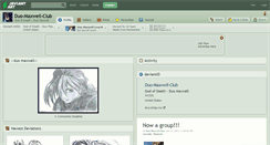 Desktop Screenshot of duo-maxwell-club.deviantart.com