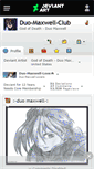 Mobile Screenshot of duo-maxwell-club.deviantart.com