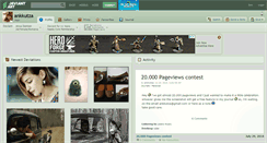 Desktop Screenshot of ankkutza.deviantart.com