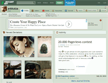 Tablet Screenshot of ankkutza.deviantart.com
