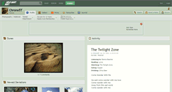 Desktop Screenshot of chrono5t.deviantart.com