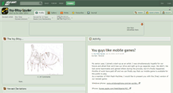 Desktop Screenshot of itsy-bitsy-spyder.deviantart.com