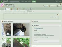 Tablet Screenshot of ladykerridwen.deviantart.com