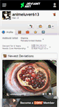 Mobile Screenshot of animeluver613.deviantart.com