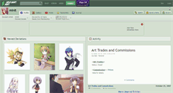 Desktop Screenshot of minit.deviantart.com