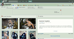 Desktop Screenshot of evilpanda96.deviantart.com