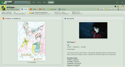 Desktop Screenshot of mvgaea.deviantart.com
