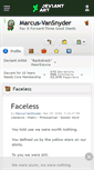 Mobile Screenshot of marcus-vansnyder.deviantart.com